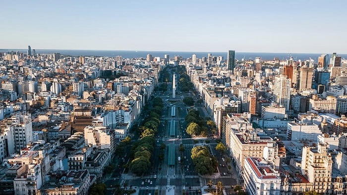 Buenos Aires, Argentina er i gennemsnit 25 grader i november måned